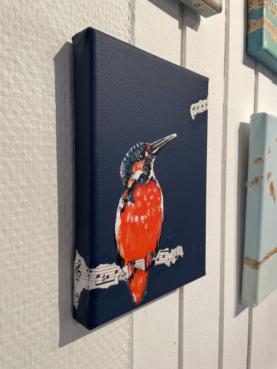 Image 1 of Painting Of A Kingfisher