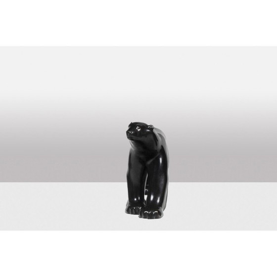 Image 1 of Vintage “White Bear” bronze sculpture by François Pompon for Atelier Valsuani, 2006