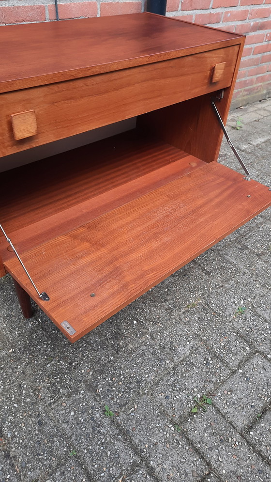 Image 1 of Meuble audio vintage en teck Slotboom/Interstar '60