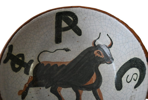 Image 1 of Pablo Picasso - taureau, ceramic bowl