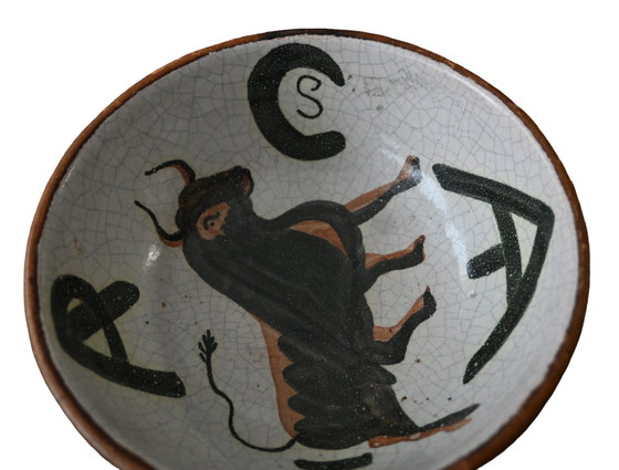 Image 1 of Pablo Picasso - taureau, ceramic bowl