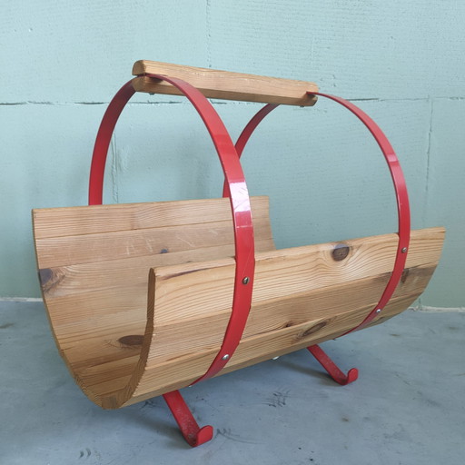 Vintage Design Magazines Rack/Magazine Holder Coronado Monterey Style