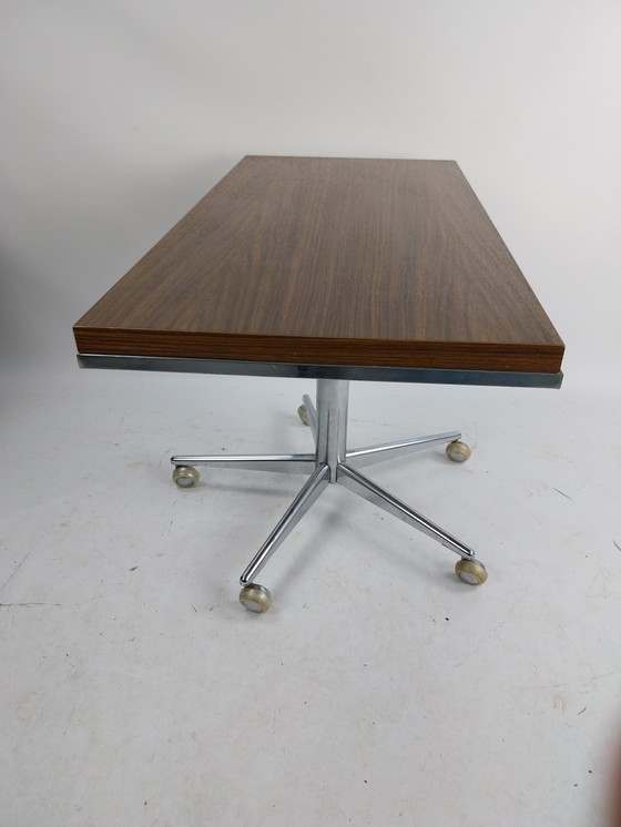 Image 1 of Midcenturymodern adjustable TV table. Maja