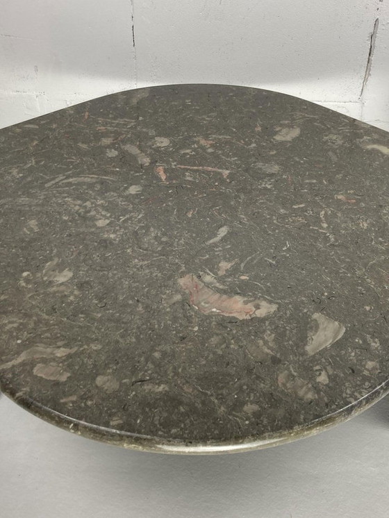 Image 1 of Italian marble drop coffee table