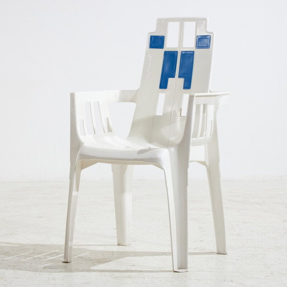 Image 1 of Vintage "Boston" plastic armchairs by Pierre Paulin for Henry Massonnet, 1980