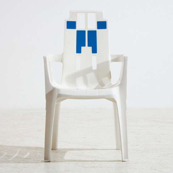 Image 1 of Vintage "Boston" plastic armchairs by Pierre Paulin for Henry Massonnet, 1980