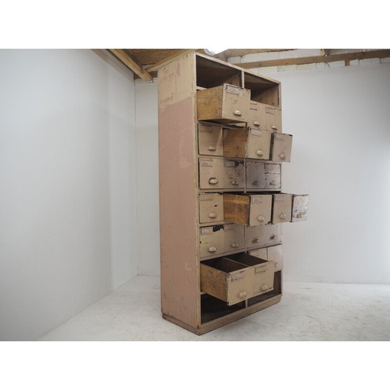 Image 1 of Cassettiera vintage in legno, anni '30