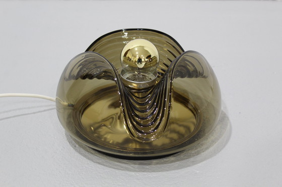 Image 1 of Applique et plafonnier design vintage Peill & Putzler Wave - space age