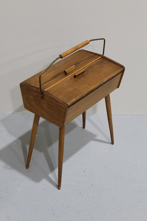 Vintage Sewing Cabinet, Sideboard - 1960s