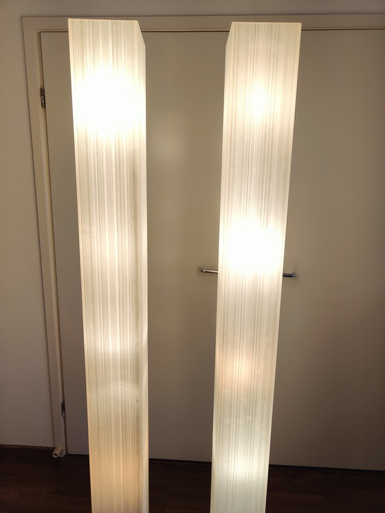 Image 1 of Quasar High & Mighty Paul Imbrechts design 2 pieces floor lamps