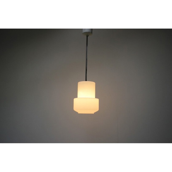 Image 1 of Lampada a sospensione vintage in acciaio cromato per Napako, Cecoslovacchia, 1970