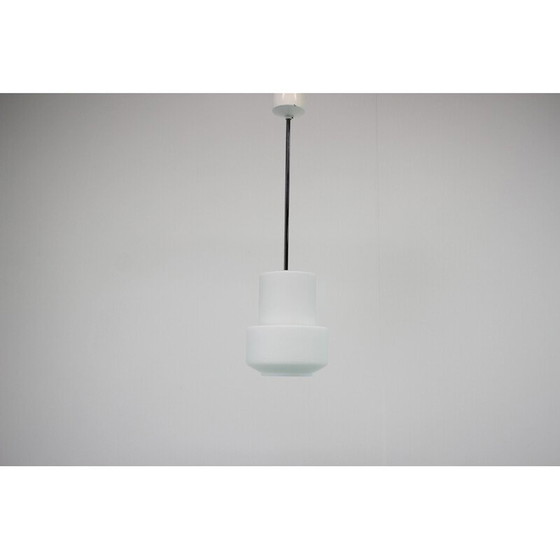 Image 1 of Lampada a sospensione vintage in acciaio cromato per Napako, Cecoslovacchia, 1970