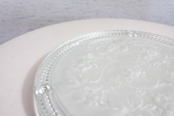 Image 1 of Glass floral tray