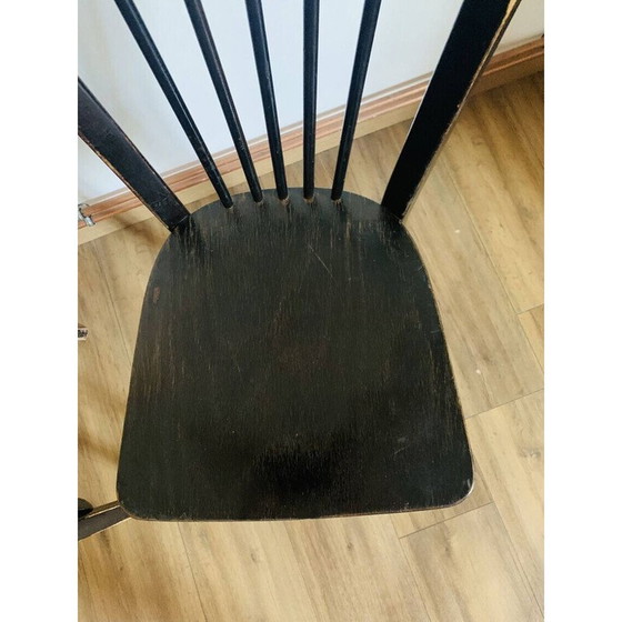 Image 1 of Pair of vintage Baumann chairs model 153