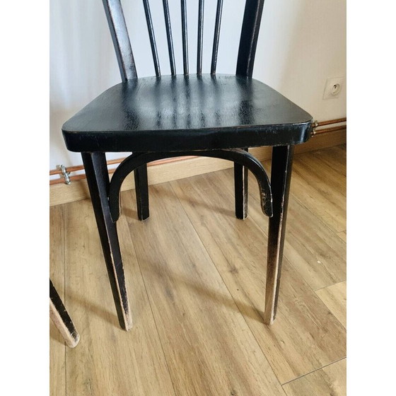 Image 1 of Pair of vintage Baumann chairs model 153