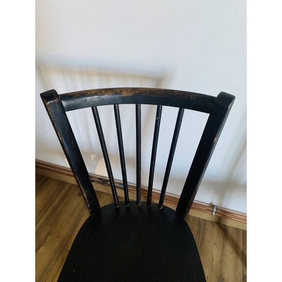 Image 1 of Pair of vintage Baumann chairs model 153