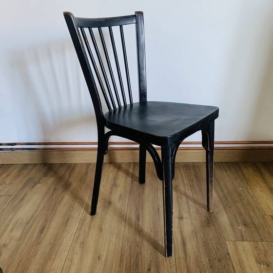 Image 1 of Pair of vintage Baumann chairs model 153