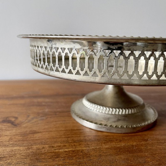 Image 1 of Vintage silver-plated fruit bowl