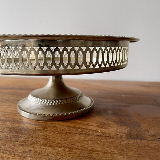Image 1 of Vintage silver-plated fruit bowl