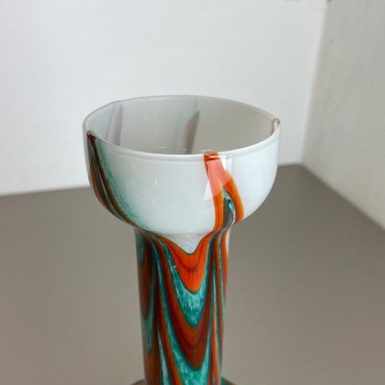 Image 1 of Vaso vintage Pop Art "Multicolor" di Opaline Firenze, Italia, anni '70