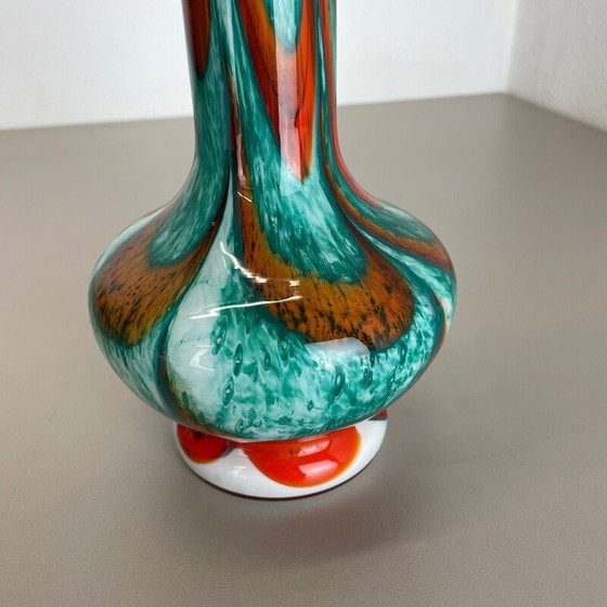 Image 1 of Vaso vintage Pop Art "Multicolor" di Opaline Firenze, Italia, anni '70