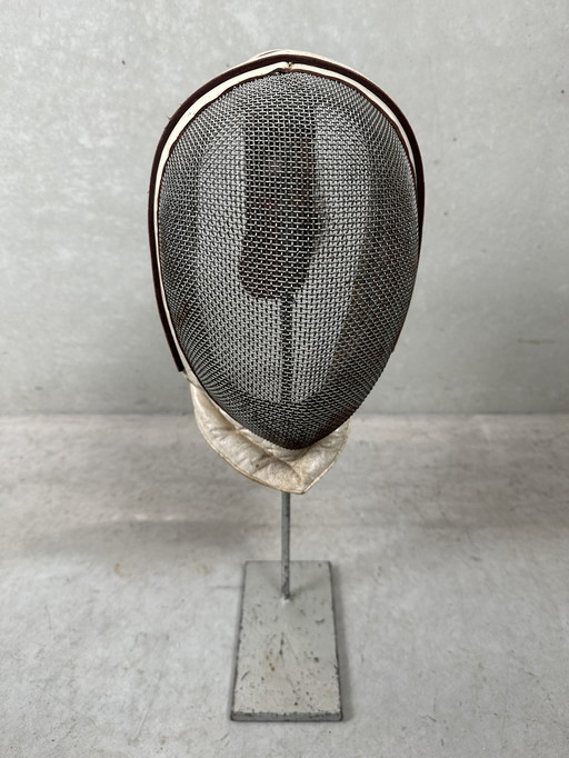 Vintage leather screen mask