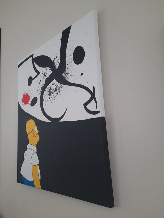 Image 1 of Marie-Jeanne van de Velde - Homer watching Miro