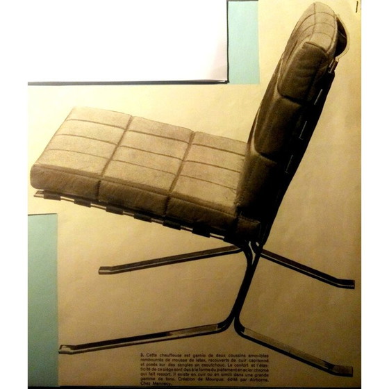 Image 1 of Pair of vintage Joker armchairs by Olivier Mourgur for Airborne