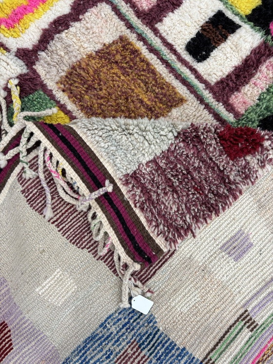 Image 1 of Moroccan Modern Abstract Colorful Rug - 220X310 Cm