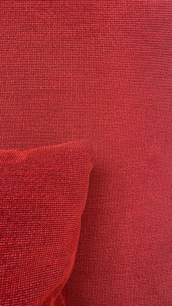 Image 1 of 2 x Artifort Concorde armchair cherry red fabric Pierre Paulin design