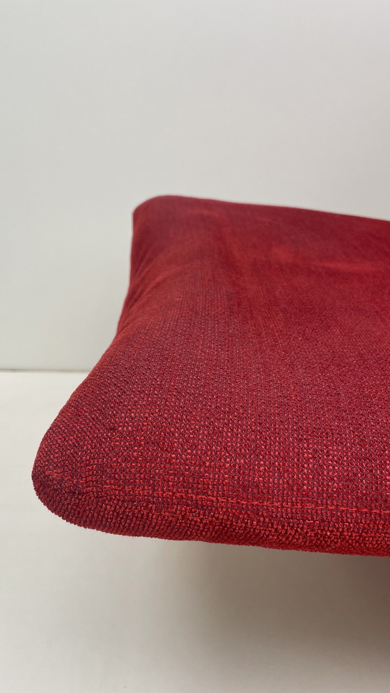 Image 1 of 2 x Artifort Concorde armchair cherry red fabric Pierre Paulin design