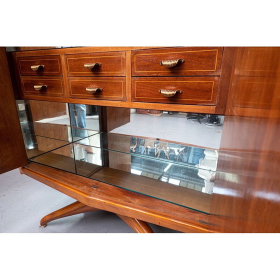 Image 1 of Mid-century bar by Guglielmo Ulrich for Arredamenti Casa, 1950s