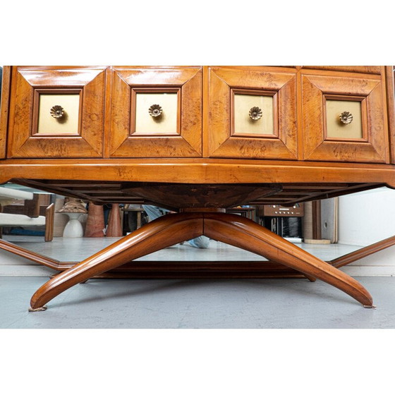 Image 1 of Mid-century bar by Guglielmo Ulrich for Arredamenti Casa, 1950s