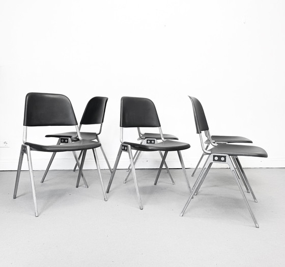 Image 1 of 6 Minimal Don Albinson Knoll Chair Aluminum USA 1970