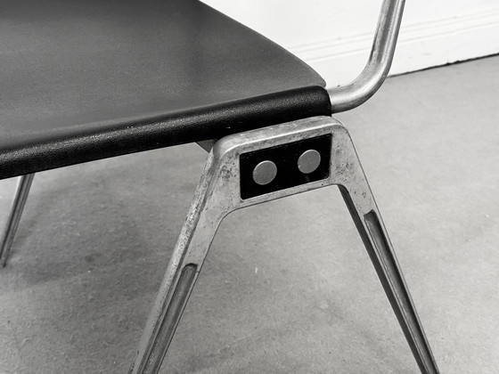 Image 1 of 6 Minimal Don Albinson Knoll Chair Aluminum USA 1970