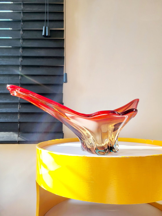 Image 1 of murano centerpiece somerso technique, 1970s