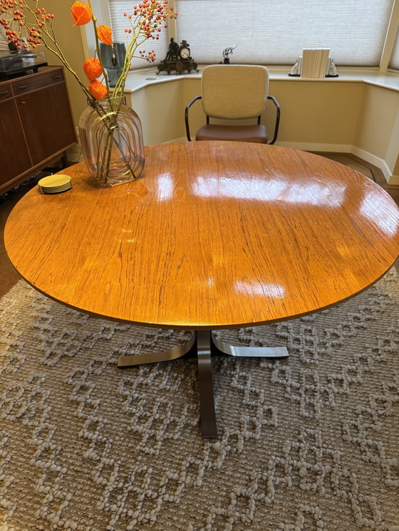 Image 1 of Danish Design Round Dining Table