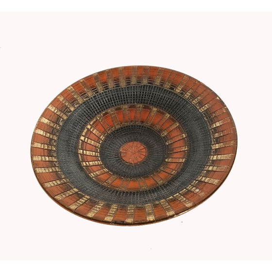 Image 1 of Vintage plate by Aldo Londi for Bitossi