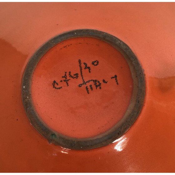 Image 1 of Vintage plate by Aldo Londi for Bitossi