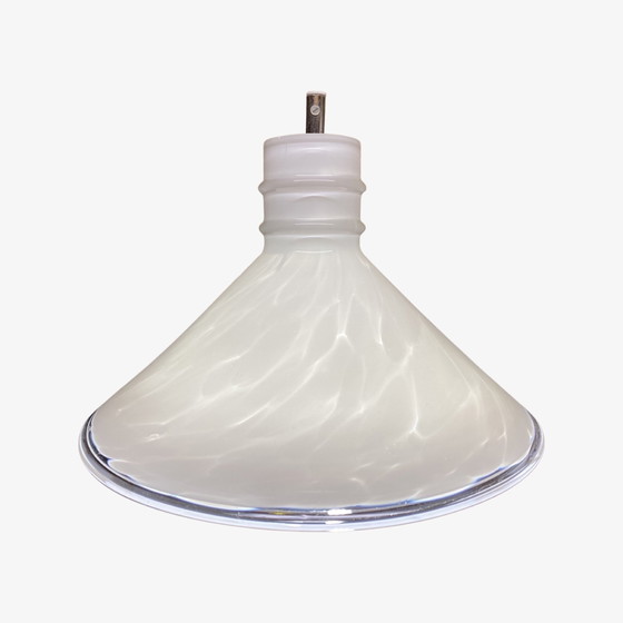 Image 1 of Scandinavian Alabaster Glass Pendant Light - EL-Light