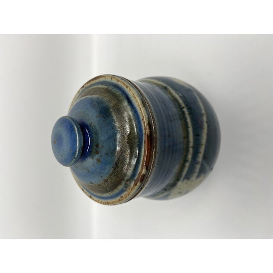 Image 1 of Vintage ceramic covered pot by Mireille Dailer and Noël Delair