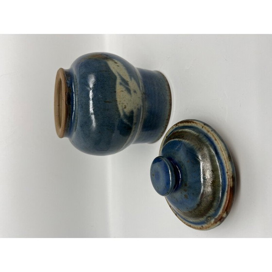 Image 1 of Vintage ceramic covered pot by Mireille Dailer and Noël Delair