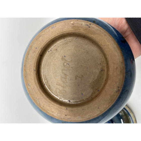 Image 1 of Vintage ceramic covered pot by Mireille Dailer and Noël Delair