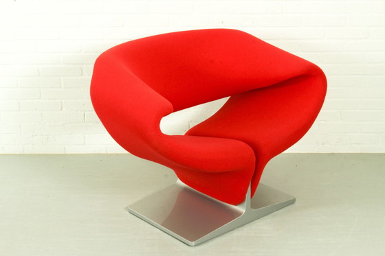 Image 1 of Mid Century Ribbon Lounge Chair By Pierre Paulin For Artifort, Netherlands 1960S