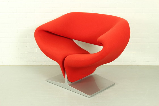 Image 1 of Mid Century Ribbon Lounge Chair By Pierre Paulin For Artifort, Netherlands 1960S