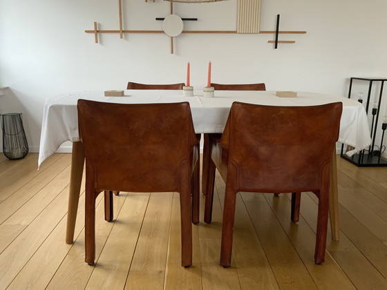 Image 1 of 4x Cassina Cab 413 chairs