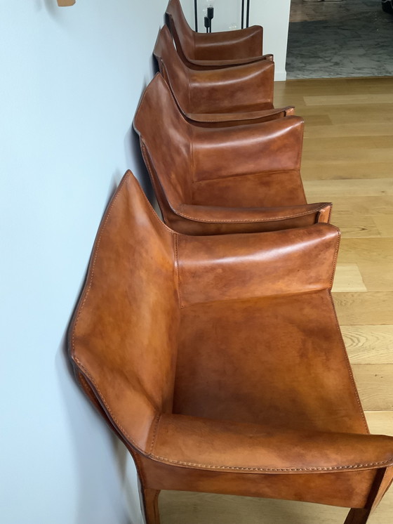 Image 1 of 4x Cassina Cab 413 chairs