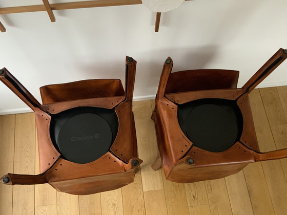 Image 1 of 4x Cassina Cab 413 chairs