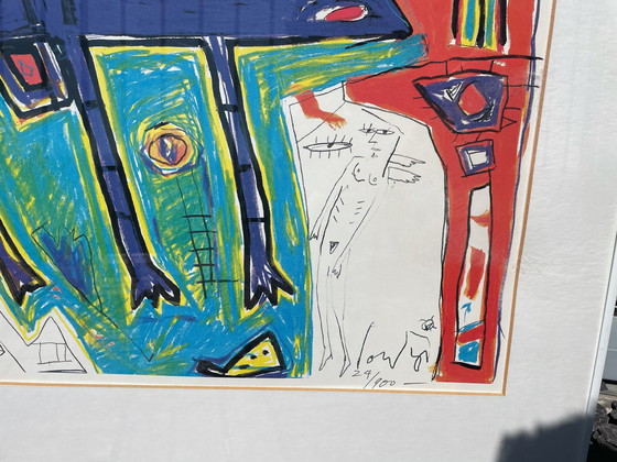 Image 1 of Cobra groep stijl litho