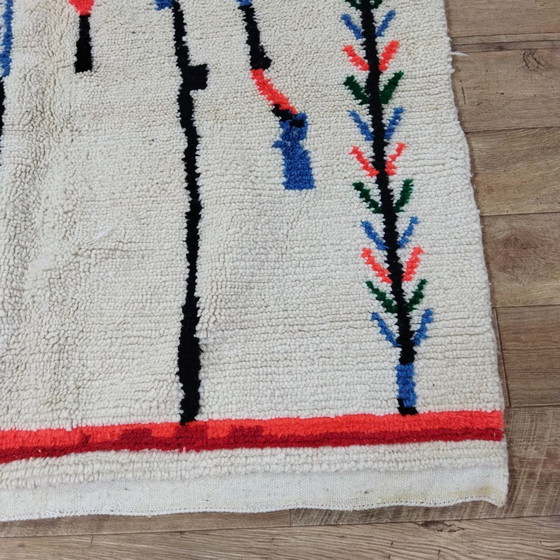 Image 1 of Moroccan Berber Carpet Made of Natural Wool - Marokkaans Berber Tapijt Van Natuurlijke Wol